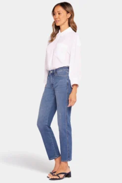 Stella Tapered Ankle Jeans In Petite - Adore 11 Stella Tapered Ankle Jeans In Petite - Adore -Nydj Apparel Shop PATK8621 ADORE 5