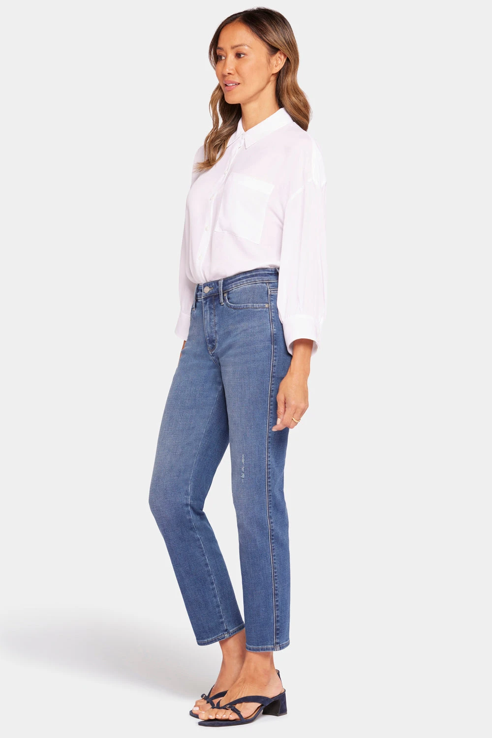 Stella Tapered Ankle Jeans In Petite - Adore 5 Stella Tapered Ankle Jeans In Petite - Adore - Image 5