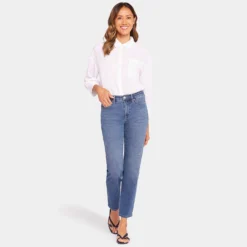 Stella Tapered Ankle Jeans In Petite - Adore 13 Stella Tapered Ankle Jeans In Petite - Adore -Nydj Apparel Shop PATK8621 ADORE DPA