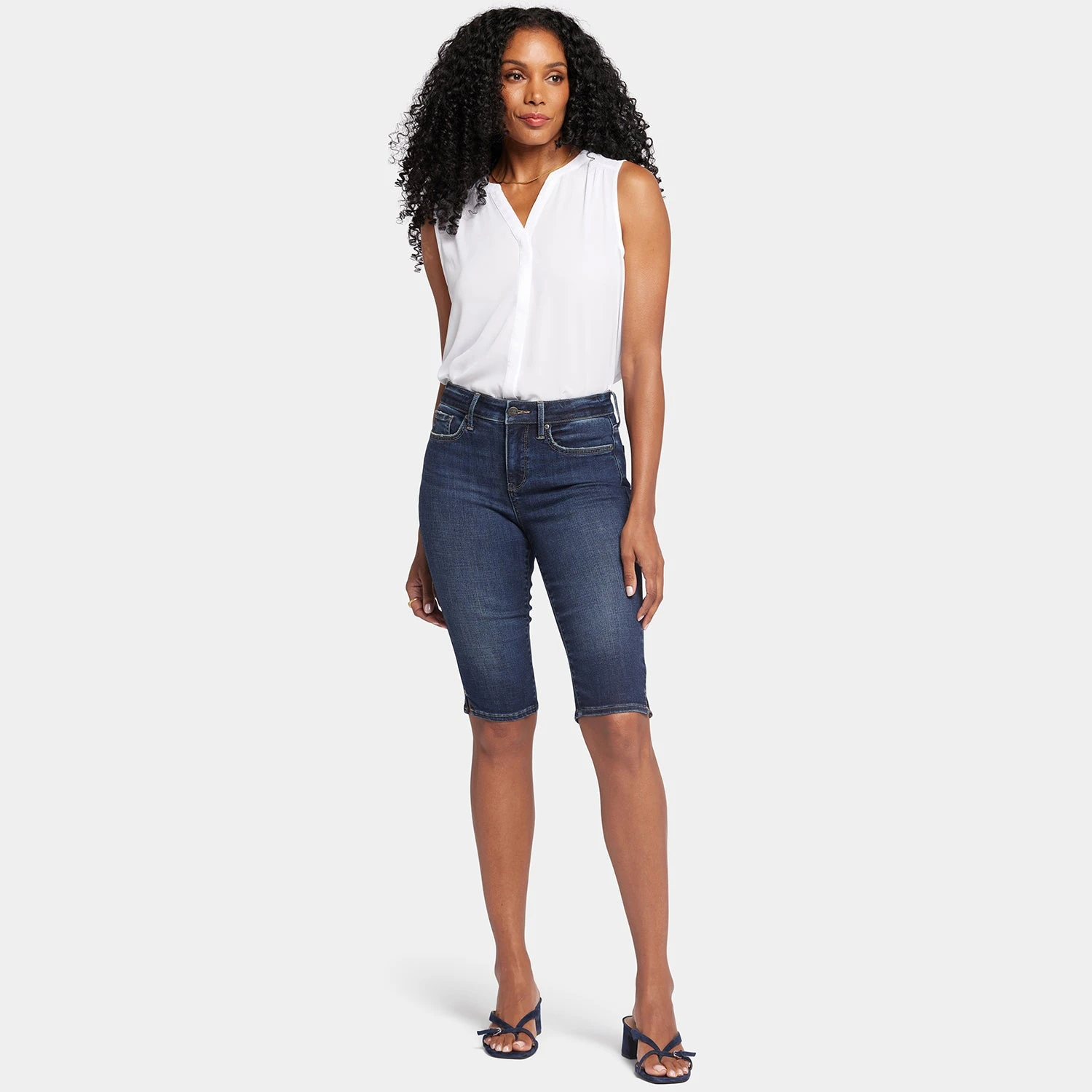 Sophie Bike Capri Jeans In Petite - Lotus Gardens 7 Sophie Bike Capri Jeans In Petite - Lotus Gardens - Image 7