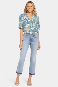 Marilyn Straight Ankle Jeans In Petite - New Wave -Nydj Apparel Shop PATKMA8733 NWAVE 4
