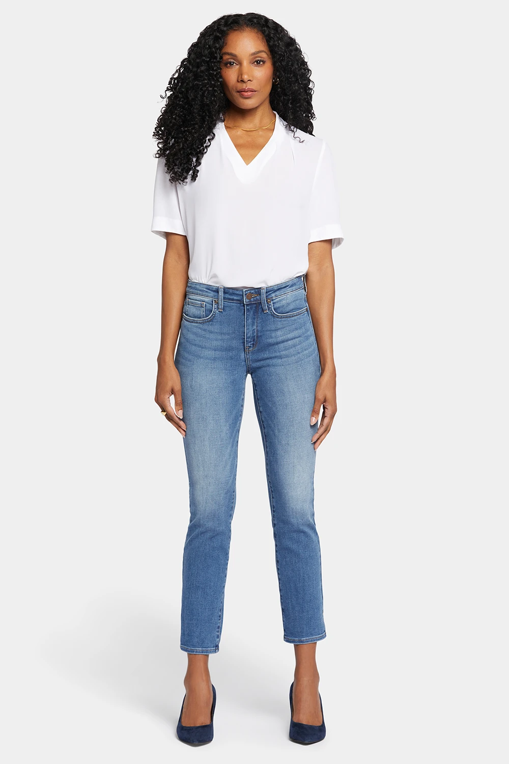 Sheri Slim Ankle Jeans In Petite - Maele 1 Sheri Slim Ankle Jeans In Petite - Maele