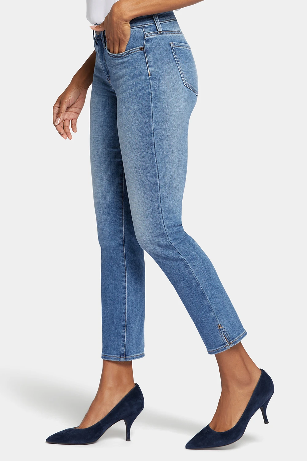 Sheri Slim Ankle Jeans In Petite - Maele 3 Sheri Slim Ankle Jeans In Petite - Maele - Image 3