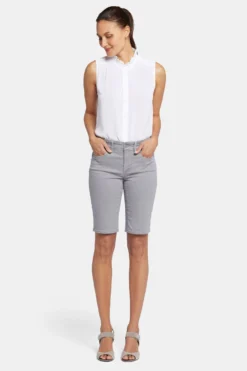 Briella 10 Inch Denim Shorts In Petite - Charisma -Nydj Apparel Shop PCDGBS8556 CHRSM 4