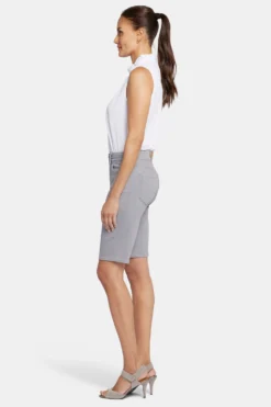 Briella 10 Inch Denim Shorts In Petite - Charisma -Nydj Apparel Shop PCDGBS8556 CHRSM 5