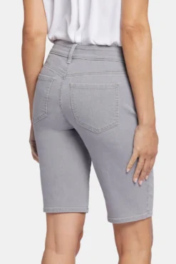 Briella 10 Inch Denim Shorts In Petite - Charisma -Nydj Apparel Shop PCDGBS8556 CHRSM 6