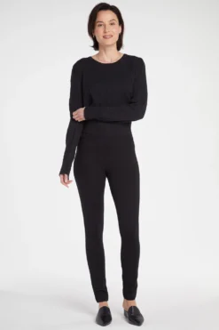 Pull-On Legging Pants In Petite - Black -Nydj Apparel Shop PCPP8531 858 4