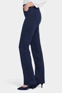 Marilyn Straight Pants In Petite - Oxford Navy -Nydj Apparel Shop PCPPMS2299 OXNV 3