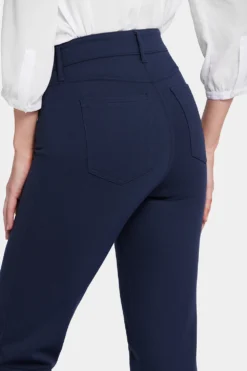 Marilyn Straight Pants In Petite - Oxford Navy -Nydj Apparel Shop PCPPMS2299 OXNV 6