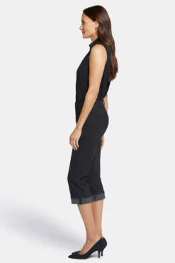 Marilyn Straight Crop Jeans In Petite - Black 10 Marilyn Straight Crop Jeans In Petite - Black -Nydj Apparel Shop PCWDCR2389 858 5