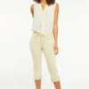 Marilyn Straight Crop Jeans In Petite - Butter