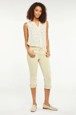Marilyn Straight Crop Jeans In Petite - Butter -Nydj Apparel Shop PCWDCR2389 BUTTE 4 54ea8631 2485 4b23 b2a1 732a980b853d