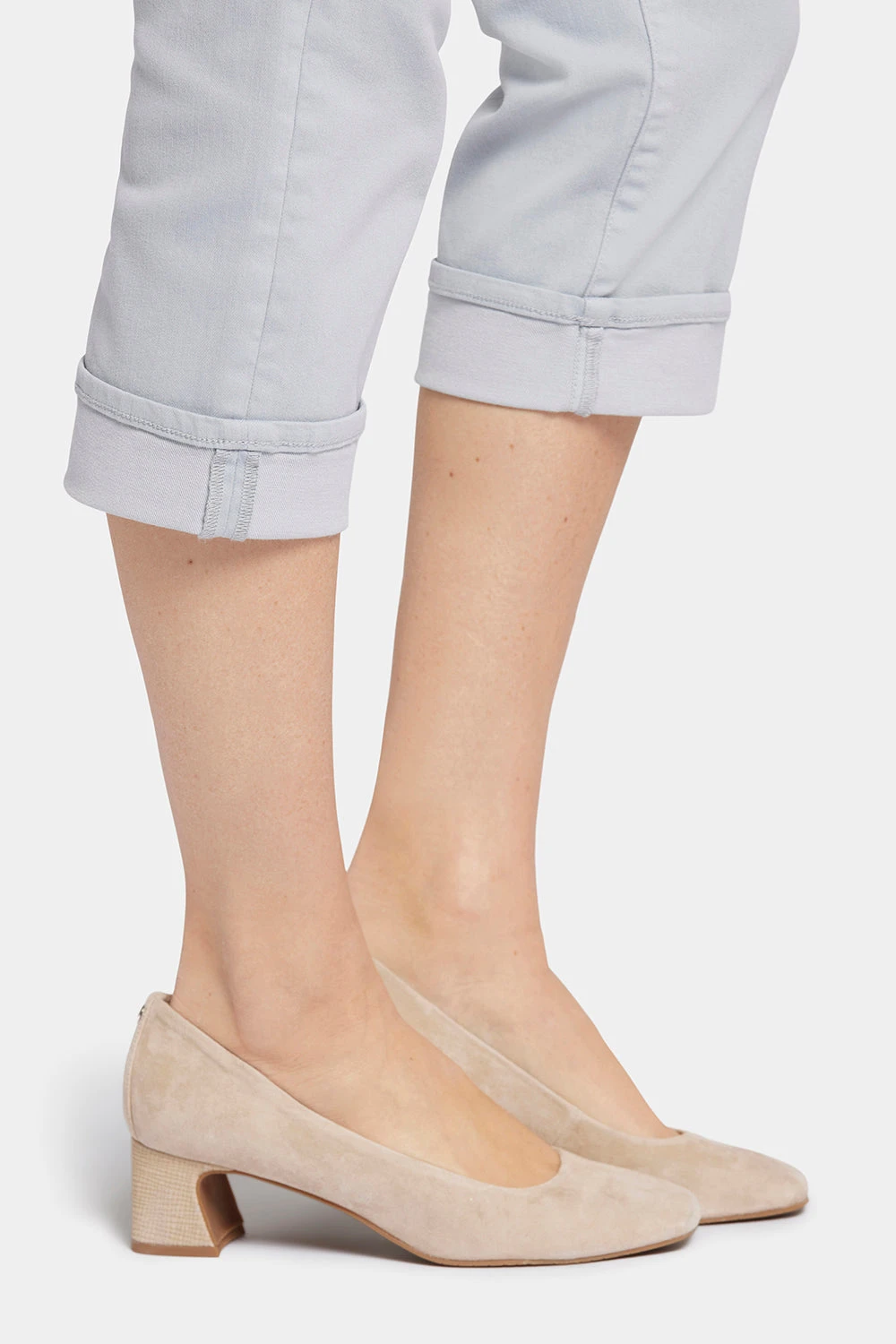 Marilyn Straight Crop Jeans In Petite - Sea Ice 6 Marilyn Straight Crop Jeans In Petite - Sea Ice - Image 6