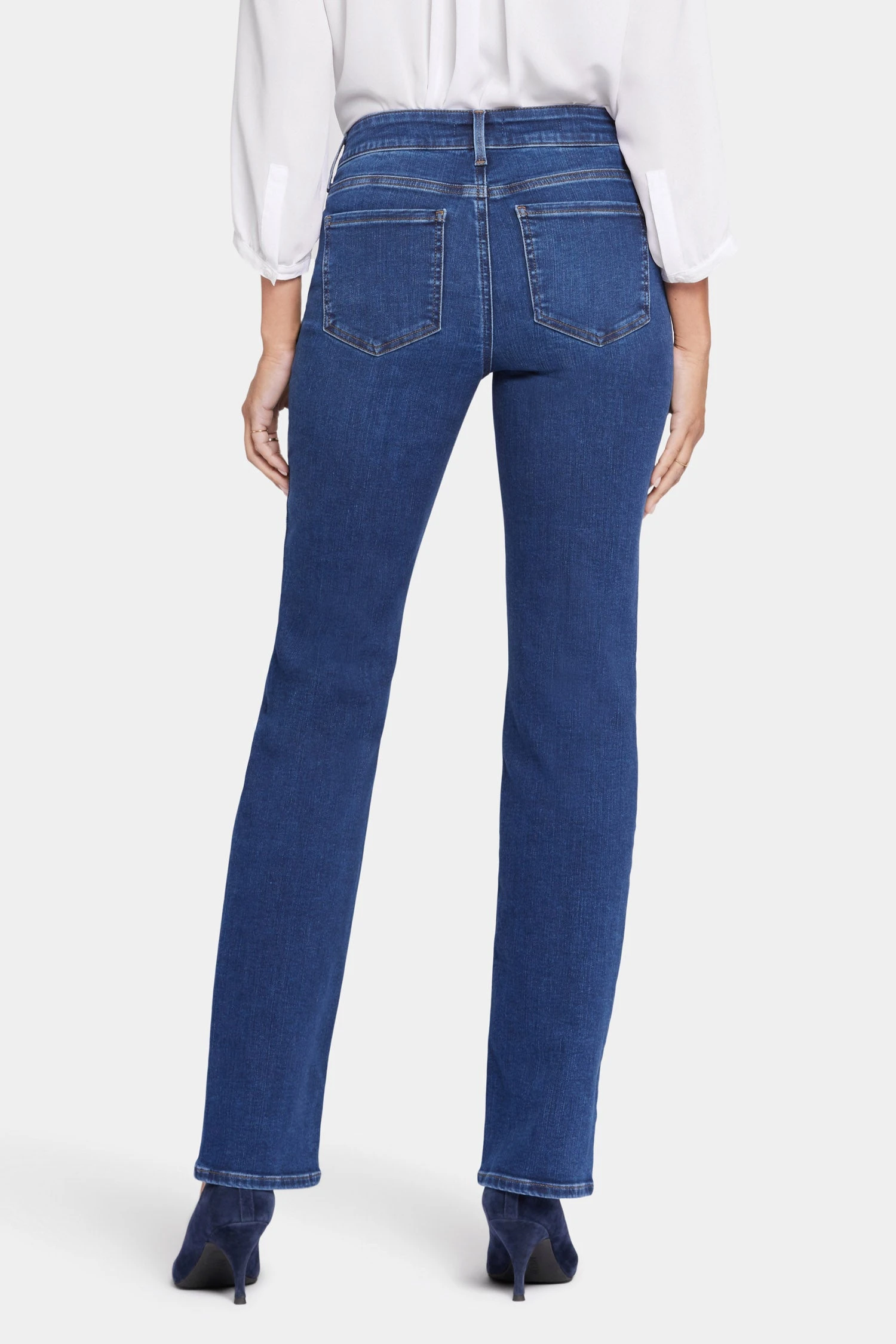 Marilyn Straight Jeans In Petite - Cooper 2 Marilyn Straight Jeans In Petite - Cooper - Image 2