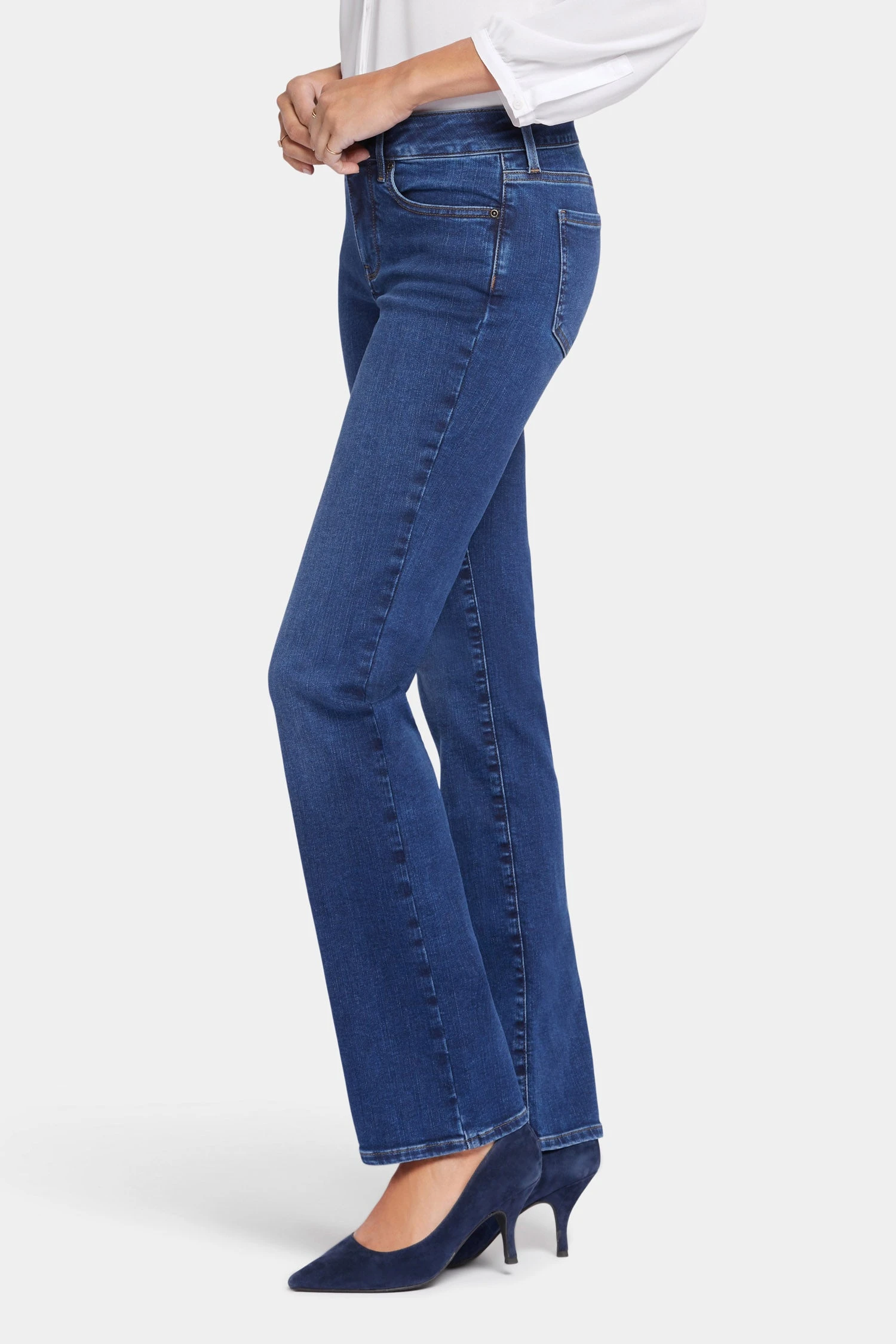 Marilyn Straight Jeans In Petite - Cooper 3 Marilyn Straight Jeans In Petite - Cooper - Image 3