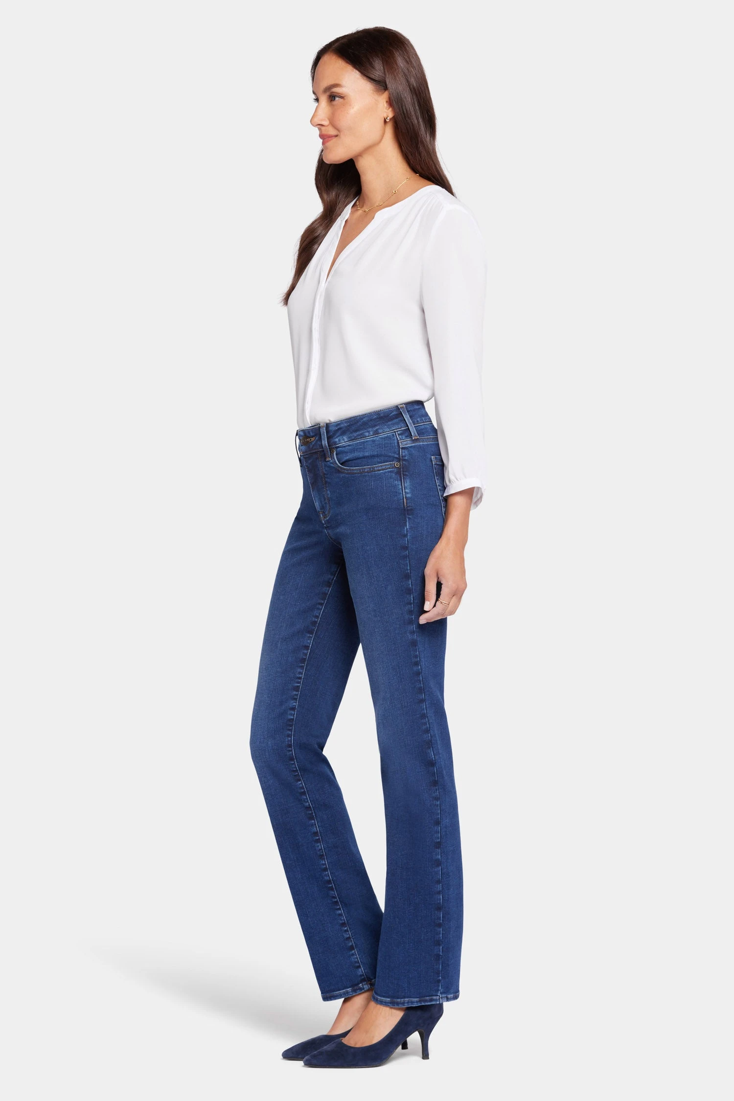 Marilyn Straight Jeans In Petite - Cooper 5 Marilyn Straight Jeans In Petite - Cooper - Image 5