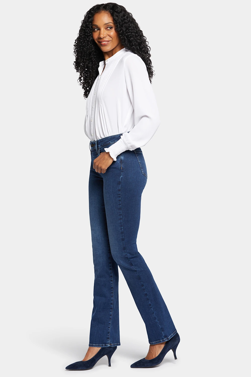 Barbara Bootcut Jeans In Petite - Cooper 5 Barbara Bootcut Jeans In Petite - Cooper - Image 5