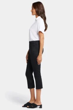 Ami Skinny Capri Jeans In Petite - Black 10 Ami Skinny Capri Jeans In Petite - Black -Nydj Apparel Shop PFOS8116 858 5