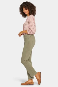 Relaxed Slender Jeans In Petite - Avocado -Nydj Apparel Shop PFOS8620 AVCDO 5