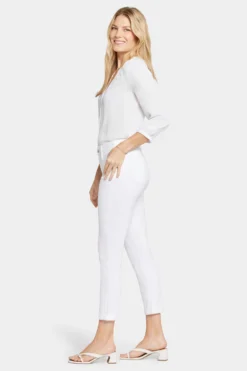 Margot Girlfriend Jeans In Petite - Optic White 11 Margot Girlfriend Jeans In Petite - Optic White -Nydj Apparel Shop PFOS8649 157 5