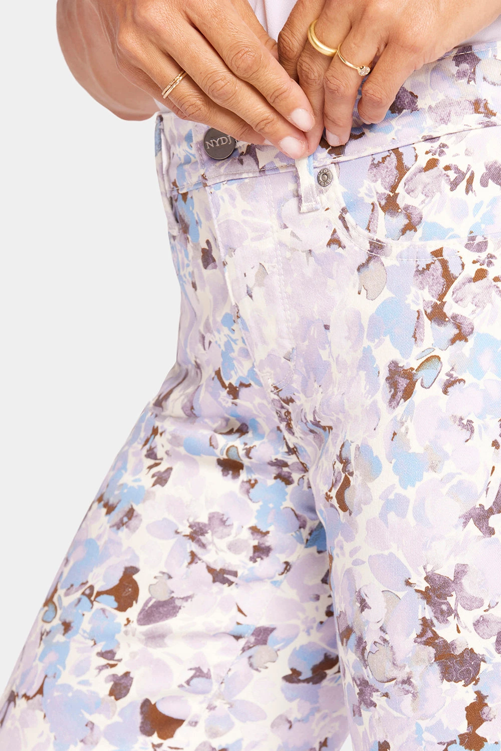 Briella 10 Inch Denim Shorts In Petite - Becca Bouquet 6 Briella 10 Inch Denim Shorts In Petite - Becca Bouquet - Image 6