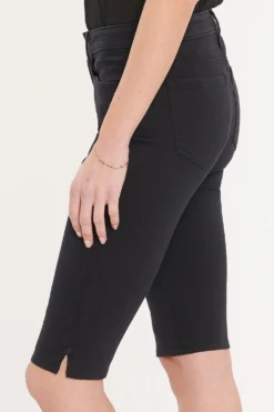 Sophie Bike Capri Jeans In Petite - Black 11 Sophie Bike Capri Jeans In Petite - Black -Nydj Apparel Shop PFOSCP8200 858 6