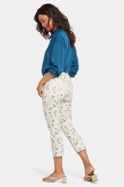 Chloe Capri Jeans In Petite - Alpine Basin -Nydj Apparel Shop PFOSCP8722 ALPNB 6