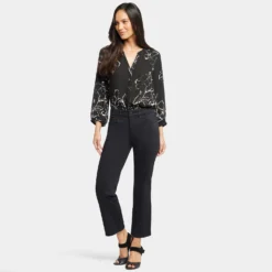Marilyn Straight Ankle Jeans In Petite - Black 13 Marilyn Straight Ankle Jeans In Petite - Black -Nydj Apparel Shop PFOSMA2512 858 DPA