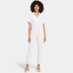 Sheri Slim Ankle Jeans In Petite - Felicity -Nydj Apparel Shop PFOSSA8014 FLCTY DPA