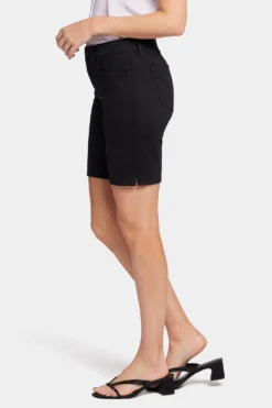 Ella Denim Shorts In Petite - Black 9 Ella Denim Shorts In Petite - Black -Nydj Apparel Shop PFOSSH2874 858 3