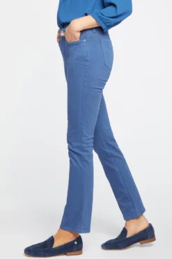 Sheri Slim Jeans In Petite - Deja Blu -Nydj Apparel Shop PFOSSS2336 DEJAB 3