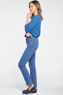 Sheri Slim Jeans In Petite - Deja Blu -Nydj Apparel Shop PFOSSS2336 DEJAB 6