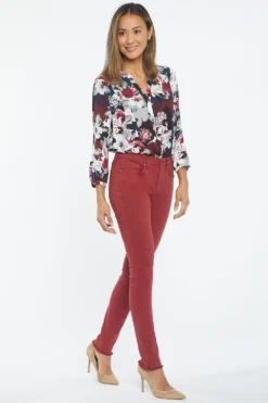 Ami Skinny Jeans In Petite - Boysenberry -Nydj Apparel Shop PFOZAS8377 356 5