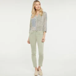 Alina Skinny Ankle Jeans In Petite - Bamboo 13 Alina Skinny Ankle Jeans In Petite - Bamboo -Nydj Apparel Shop PFOZLA8570 BAMBO DPA