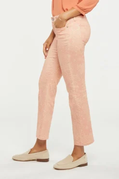 Marilyn Straight Ankle Jeans In Petite - Mirage Leopard -Nydj Apparel Shop PFOZMA2512 MIRAG 3 b6afe624 2615 4a5d 8144 78a5008b0ccc