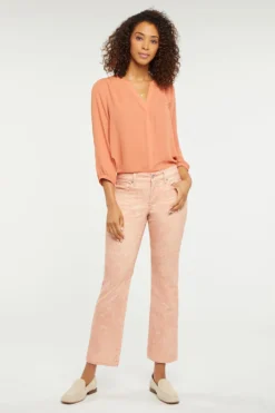 Marilyn Straight Ankle Jeans In Petite - Mirage Leopard -Nydj Apparel Shop PFOZMA2512 MIRAG 4 8ed81277 35c2 463f abae 4e4cdaf0c86f