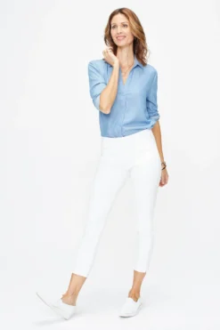 Skinny Ankle Pull-On Jeans In Petite - Optic White 11 Skinny Ankle Pull-On Jeans In Petite - Optic White -Nydj Apparel Shop PFOZPA2570 157 5 cb0a3224 bdfc 4b76 8a4c a48702b91770
