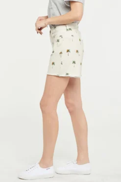A-Line Denim Shorts In Petite - Cirque Des Palmes -Nydj Apparel Shop PFOZSH8181 SP016 3 e97bef67 e41e 4552 b9a8 a54e545a0f7f