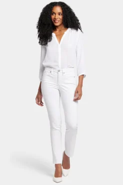 Sheri Slim Jeans In Petite - Optic White