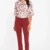 Sheri Slim Jeans In Petite - Boysenberry Reactive