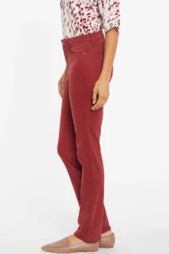 Sheri Slim Jeans In Petite - Boysenberry Reactive -Nydj Apparel Shop PFOZSS2336 BOYRE 3