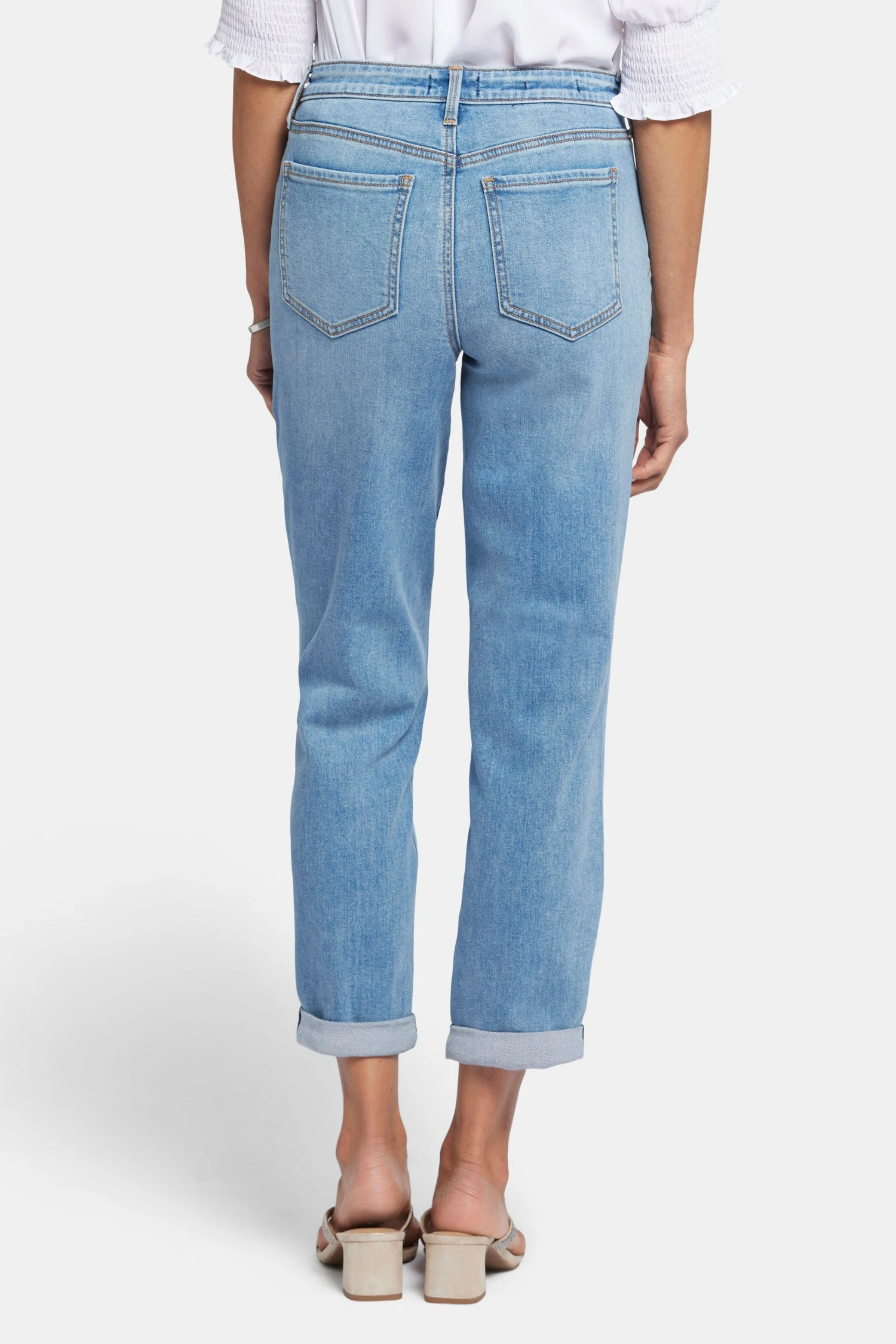 Margot Girlfriend Jeans In Petite - Corfu 2 Margot Girlfriend Jeans In Petite - Corfu - Image 2