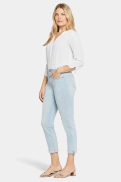 Margot Girlfriend Jeans In Petite - Brightside -Nydj Apparel Shop PGWR8649 BRTSD 5