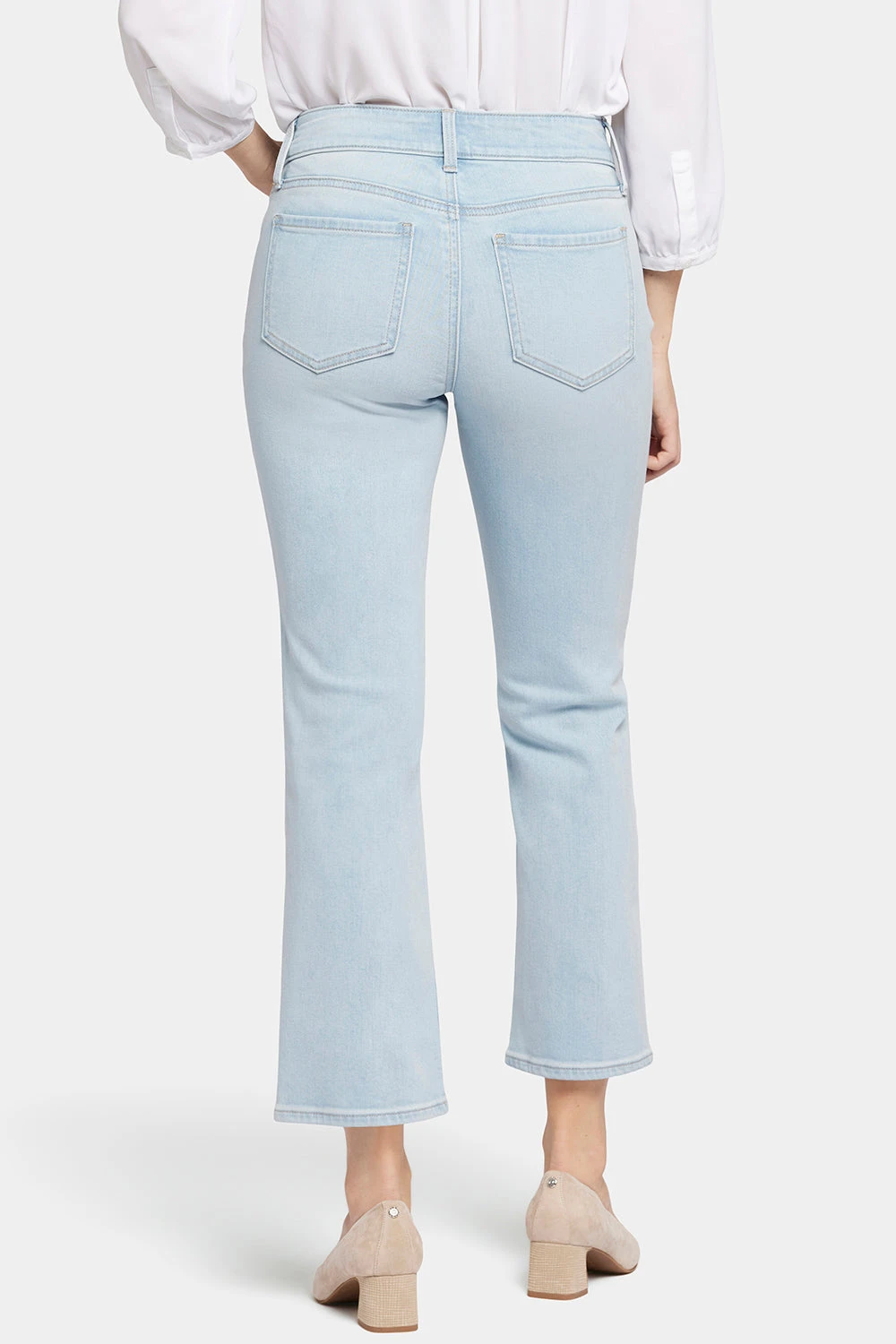 Marilyn Straight Ankle Jeans In Petite - Brightside 2 Marilyn Straight Ankle Jeans In Petite - Brightside - Image 2