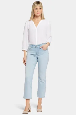 Marilyn Straight Ankle Jeans In Petite - Brightside 10 Marilyn Straight Ankle Jeans In Petite - Brightside -Nydj Apparel Shop PGWRMA2512 BRTSD 4