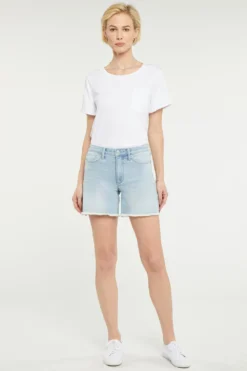 A-Line Denim Shorts In Petite - Dunes -Nydj Apparel Shop PGWRSH8181 DUNES 5 f23959e6 0875 4478 9c24 826ab45c6bb5