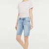 Boyfriend Denim Shorts In Petite - Quinta