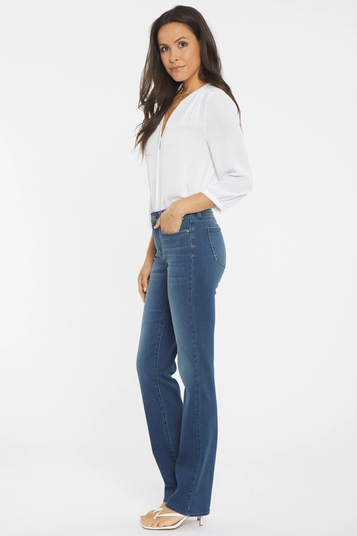 Marilyn Straight Jeans In Petite - Saybrook 5 Marilyn Straight Jeans In Petite - Saybrook - Image 5