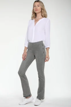 Slim Bootcut Pull-On Jeans In Petite - Clean Barnet -Nydj Apparel Shop PMBS8524 CLBNT 4