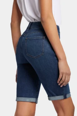 Briella 10 Inch Denim Shorts In Petite - Gold Coast -Nydj Apparel Shop PMDIBS2546 GDCST 6